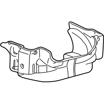 Ford 5W7Z-5445455-AAA Cover Assembly - Loading Compartment