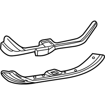 Ford 1W7Z-5411318-AAB Plate - Door Scuff