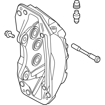 Ford PR3Z-2B120-C Caliper Assembly - Brake - Less Pad