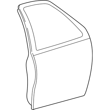 Ford F75Z-7820124-AA Door Assembly - Front
