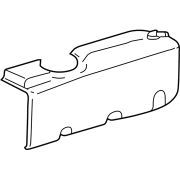Ford F87Z9A032BA Heat Shield