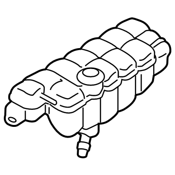 Ford FL3Z-8A080-A Tank Assembly - Radiator Overflow