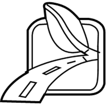 Ford BE5Z-5442528-B Name Plate