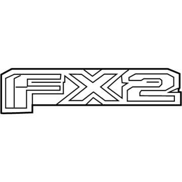 Ford KB3Z-21290D12-BA Decal - Stripe