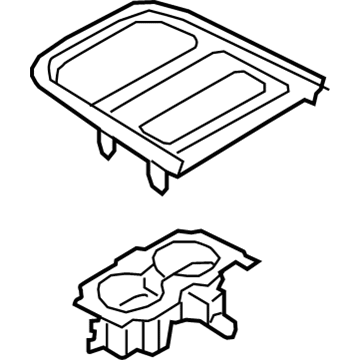 Lincoln JL7Z-7804567-AP Panel - Console