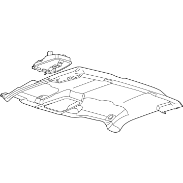 Ford PC3Z-1051968-BA Panel - Roof Trim - Centre