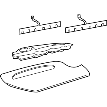Lincoln 5W1Z-13A613-BAC Lamp Assembly - Rear High