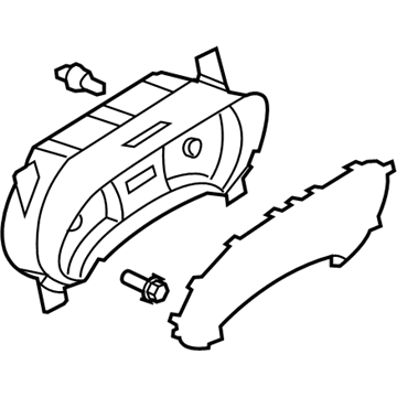 Ford Speedometer - 7L2Z-10849-BA