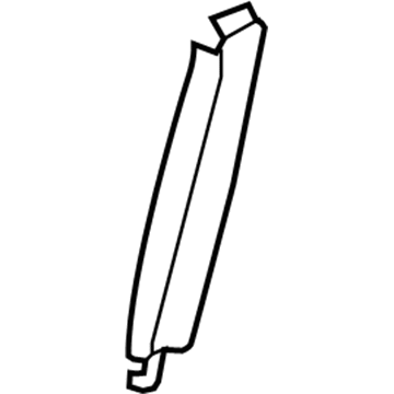 Ford DT1Z-5424357-AB Trim - B Pillar Upper