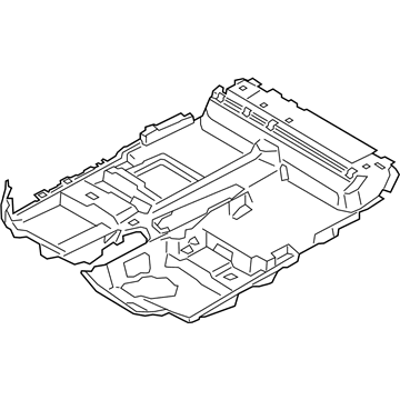 Ford DT1Z-1713010-EE Mat - Front Floor