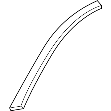 Mercury F2MY-5451729-A Moulding - Roof Side Trim