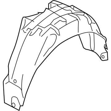 Ford AM5Z-58278B50-C Filler - Quarter Panel