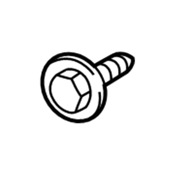 Ford -W702413-S303 Screw And Washer - Cross Recess