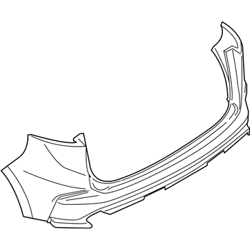Ford KT4Z-17810-APTM Bumper Assembly - Rear