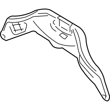 7T4Z-16707-A Ford Support Illustration 1 of 1
