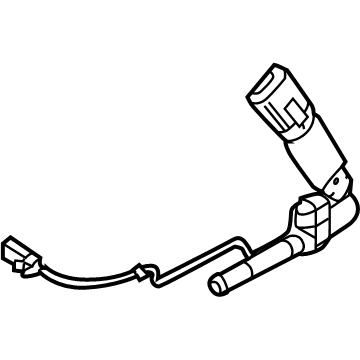 Ford 8G1Z-5461202-AA Pretensioner - Seat Belt Buckle