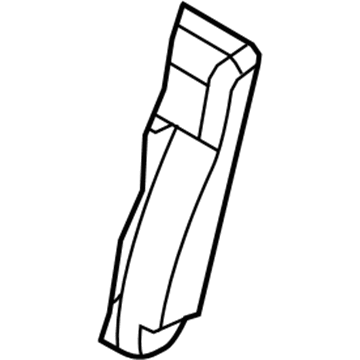 Ford 9L3Z-1666800-B Pad - Rear Seat Back