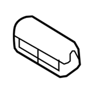 Ford AL3Z-18501A04-AA Cover Assembly - Rear Seat Headrest