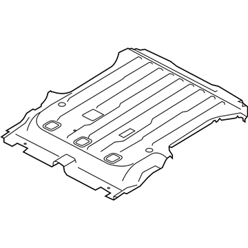Ford 2T1Z-6111215-A Pan Assembly - Floor