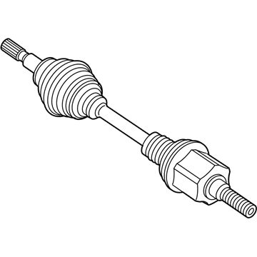 Lincoln G3GZ-3B437-B Shaft - Front Axle
