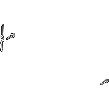 GD9Z-8310-B Ford Air Deflector, Passenger Side Illustration 1 of 1