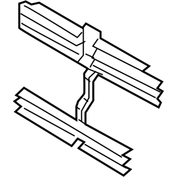 Ford GD9Z-8472-A Air Grille GD9Z-8472-A Ford Air Grille Illustration 1 of 1