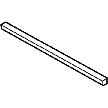 GD9Z-8327-A Ford Seal Strip Illustration 1 of 1