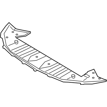 Ford GD9Z-8310-A Under Cover, Front GD9Z-8310-A Ford Under Cover, Front Illustration 1 of 1