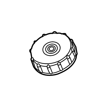 Ford LX6Z-2162-A Cap - Filler