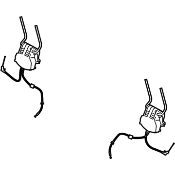 Ford LU5Z-7865500-F Support - Headrest
