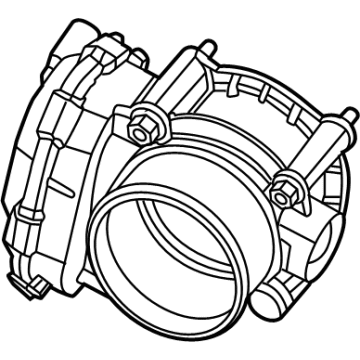 Ford JT4Z-9E926-A Throttle Body And Motor Assembly