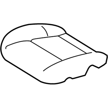 Mercury 8L2Z-7862901-BA Cover Assembly - Seat Cushion