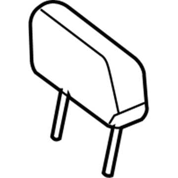 Mercury 6L2Z-78611A08-AAB Head Rest Assembly