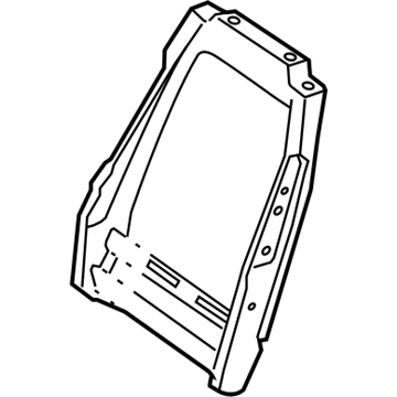 Mercury 7L2Z-7861019-A Frame Assembly - Seat