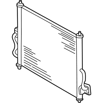 Ford 6F2Z-19712-A Condenser Assembly