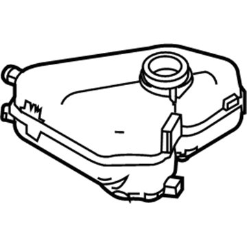 Ford BE8Z-8A080-A Tank Assembly - Radiator Overflow