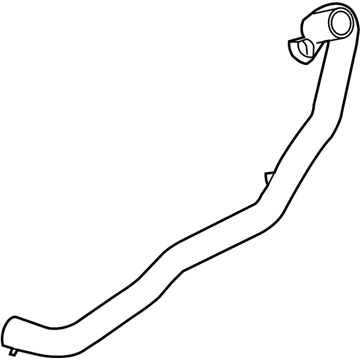 Ford Fiesta Coolant Reservoir Hose - C1BZ-8286-B