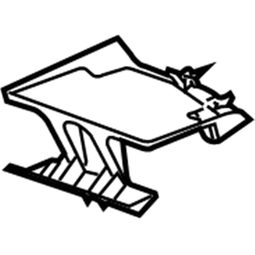 Lincoln 5F9Z-7402408-AA Deflector - Water