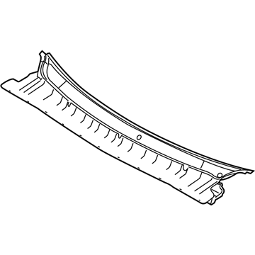 Lincoln 8A5Z-5402228-AA Grille - Cowl Top