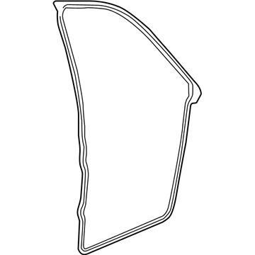 8L2Z-7820531-A Ford Door Weatherstrip, Front Outer Driver Side Illustration 1 of 1