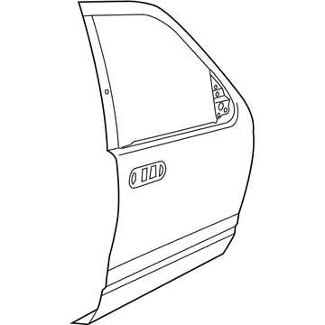 Mercury 6L9Z-7820200-B Panel Assembly - Door - Outer