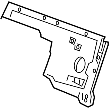 Ford 3F2Z-10890-AA Mask - Fuel And Temperature