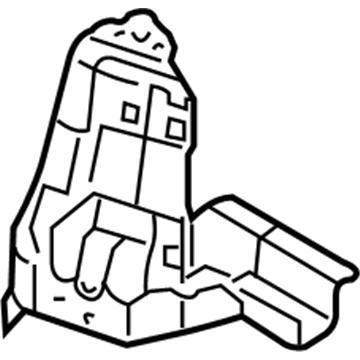 Ford 4R3Z-7662291-AA Reinforcement - Rear Seat Back