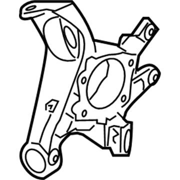 Ford 6F9Z-5B759-A Knuckle And Bushing Assembly