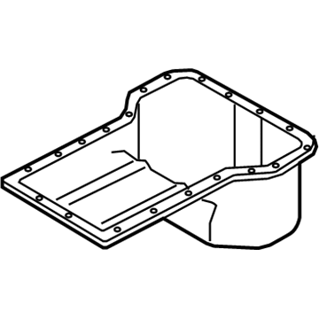 Ford 4C2Z-6675-AA Pan Assembly - Engine Oil