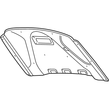 Mercury 6W7Z-16738-A Insulator - Hood