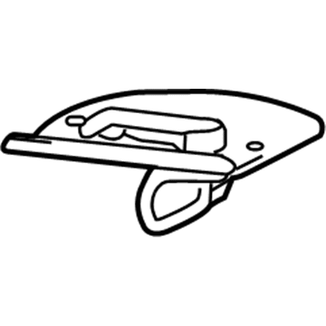 Lincoln 6W1Z-16K689-A Striker Assembly - Hood Lock