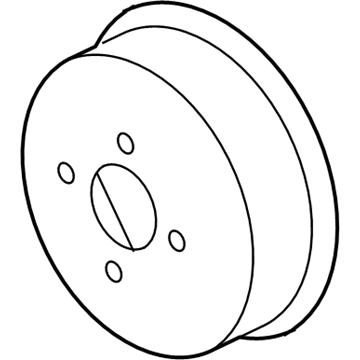 Ford AC3Z-8509-CA Pulley - Water Pump