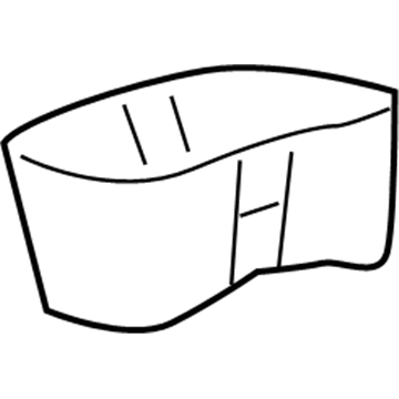 Ford 4L3Z-1513562-AAA Tray - Package - Centre