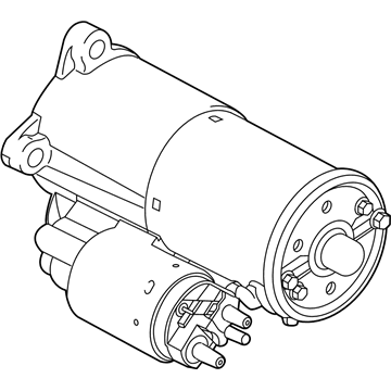 Ford BR3Z-11002-B Starter Motor Assembly